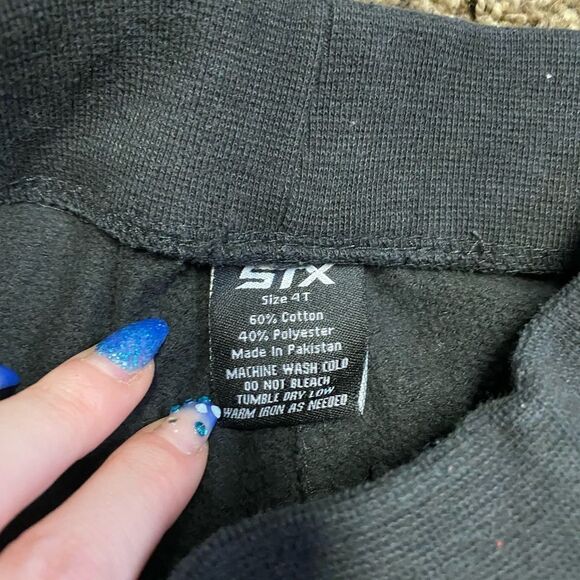 STX | 3/$15 Toddler Black Sweatpants - Picture 3 of 4